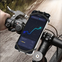 슈타커 360도 회전 쫙잡이 자전거 핸드폰 거치대, 블랙