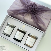 청청하루 도라지 선물세트 6년근도라지청 홍도라지차 콩고물도라지정과, 꽃보자기(퍼플)