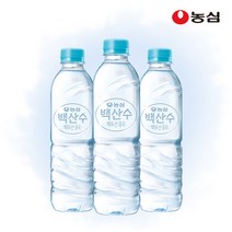 백산수 무라벨 500ml X 140개 천연암반수 생수 지하수 먹는샘물 깨끗한물 안전한물 미네랄워터
