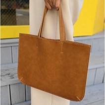 비오공방 토트백 서류가방 가죽가방 DIY 공예 만들기 취미 키트, 베이지(소가죽), 1개
