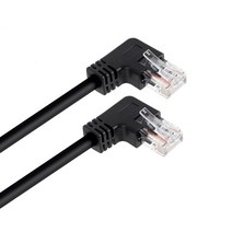 CAT6 우향 랜선 꺾임 케이블 10M 인터넷 이더넷 LAN