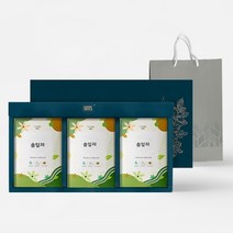 솔잎차 티백 국내산 솔잎 pine tea 사무실 회사 차 솔차 소나무잎 선물 세트 명절 추석 설날 차선물, 1박스, 20티백*3