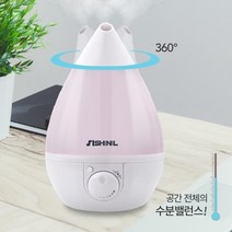 사무실 탁상용가습기 원룸 초음파 소형가습기, 핑크