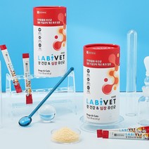 종근당 강아지 고양이 유산균 라비벳 장건강 영양제, 라비벳[1개월분], 라비벳 유산균 10P, 장&심장 30P