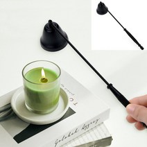 라이프랩 아로마 향초 끄는 도구 요가 교회 성당 아로마 캔들 초 촛불 끄는 디퍼 소등기 스너퍼 블랙