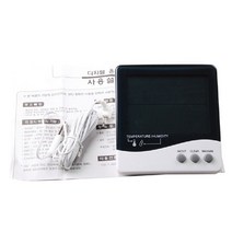 PGM1*^몰디지털온습도계 포장지색상 랜덤발송 산업용온도계 수조 냉장고내부 외부 냉동고 주방용 센서 용온도^*1췤pgm, a^^*옵션없슴