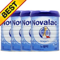 노발락 1단계 800g 분유 4통