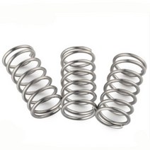 20 개/묶음 0.8mm 스테인레스 스틸 마이크로 소형 압축 스프링 OD 5mm/6mm/7mm/8mm/10mm 길이 10mm ~, 08 20mm_01 0.8mm_02 6mm