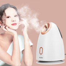 Pealy 나노 스팀기 얼굴 보습 스팀기 항온 열분사 큰 물탱크 화이트, 9332-화이트