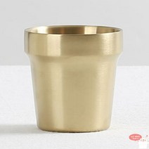 티타늄_물컵_이중구조_스테인레스_도금_코팅_키친아트, 단품, 단품