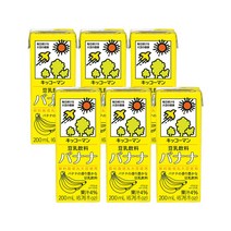 기꼬만 두유 바나나맛 200ml X 6개, 단품