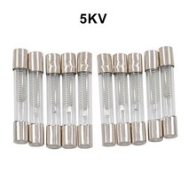 유리관 휴즈 10pcs 5kv 특수 전자 레인지 퓨즈 640mm 0.65 0.7 0.75 0.8 0.9 유리 튜브 퓨즈 5000v 700ma 6x40mm 고압 퓨즈, 0.9a