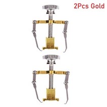 내성발톱 교정기 테이프 교정 와이어 팁 발가락 복구 장치 도구, 골드 2pc