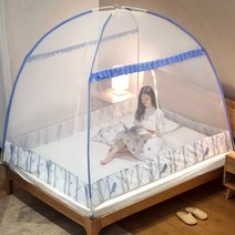몽골 텐트 캐노피 천막 그늘막 타프 리빙쉘 패션 만화 인쇄 패턴 가정용 먼지 상단 모기장 큰 공간 유르트 유형 통기성 여름 캠핑, 색상 72 doors+12x20m bed