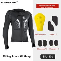 오토바이 자켓 슈트 잠바 새로운 부드러운 갑옷 남자 전신 보호대 모토 크로스 승마 보호 장비 가슴 어깨 보호 후드, 검은색, s