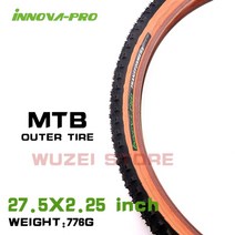 자전거 타이어 Innova 산악 26x2 029x2 127 5x2 25 인치 펑크 방지 도로 70025c 초경량 사이클링, mtb 27.5x2.25