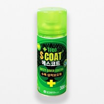 에스코트 스프레이 300ml 오염방지 수분증발 수목 상처보호 수분증발 억제 유연성 우수, 1개