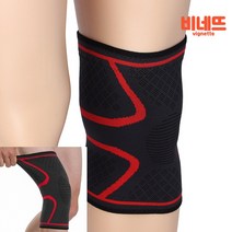 니랩 니슬리브 무릎 보호대 1P S 레드 스쿼트무릎보호대 테이핑무릎보호대 등산용무릎보호대