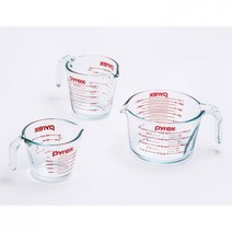 파이렉스 계량컵 세트 3P