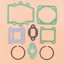 엔진 모터 가스켓 40mm 피스톤 링 키트 스바루 로빈 NB411 FL411 NB351 브러시 커터 1E40F-6 트리머 제초, 한개옵션0