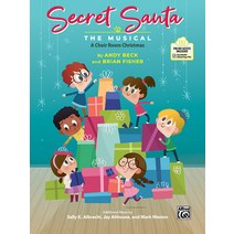 (영문도서) Secret Santa -- The Musical: A Choir Room Christmas Book & Online Pdf/Audio Paperback, Alfred Music, English, 9781470644017