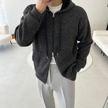 미스터제이슨 / 가성비 오버핏 골지 투웨이 후드집업