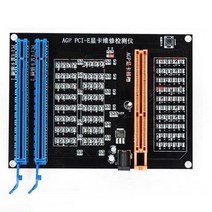 AGP PCI-E x16 듀얼 목적 소켓 테스터 디스플레이 이미지 비디오 카드 검사기 테스터 그래픽 카드 진단 도구, 보여진 바와 같이, 하나