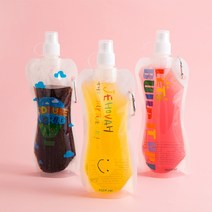 위드지저스 메시지가 담긴 접는물병 스파우트파우치 480ml 3종- 교회용품 교회선물 교회학교 여름성경학교 전도 새신자선물, 3.트루갓