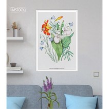 아이엠스톡 인테리어 액자 Wild Orange Lily 캐나다 야생화 006 캔버스액자, 캔버스(테두리 없음)