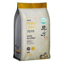 한방사료 강아지 한방 처방식사료 피부 관절 간신장 외 1.5kg, 피부 1.5kg