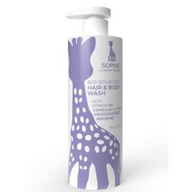Sophie la Girafe Babycare 헤어 & 바디 워시, 1개
