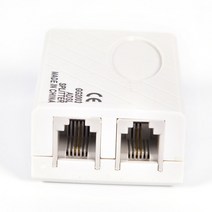 RJ11 라인 ADSL 전화 모뎀 광대역 전화선 필터 분배기, 01 WHITE_01 기타, 01 WHITE_01 기타 (ae˚) frequ