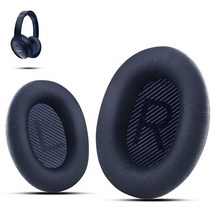 Krone Kalpasmos 보스 헤드폰 이어패드용 프리미엄 이어 패드 교체품 보스 콰이어트컴포트 35 ii /QC35 /QC25 /QC2 /QC15 /Ae2 /Ae2i /Ae2, Dark Blue