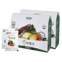 유기농샵 생생 유기농 야채수 주스, 110ml, 150포