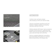 실내 SMD2121 RGB P5 LED 모듈 320x160mm 64x32 픽셀 비디오 월 디스플레이 패널, 한개옵션1, 한개옵션0