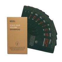 메르셀 스칼프 헤어 볼륨샴푸 일회용 8ml x 10매 3케이스 (30매), 3케이스 ( 8ml * 10매 *3케이스)