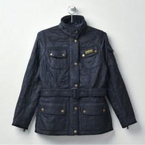 바버 BARBOUR 인터네셔널 폴라 여자 퀼팅 자켓 네이비 LQU0078