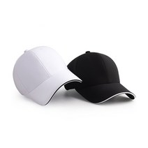 골프모자 샌드볼캡 스판 검정 화이트 글씨 로고 컴퓨터자수 당일제작, 빨강, 궁서체