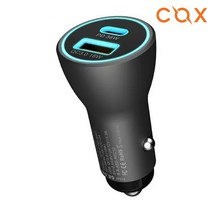 COX CWC10 초고속 차량용 USB PD 충전기, 1