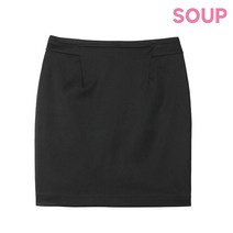 숲 SOUP 백 슬릿 미디 스커트(SV2TRP1)