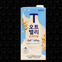 서강유업(주) 오트밸리 오리지널(귀리) 1 000ml 10팩, 1000ml, 10개