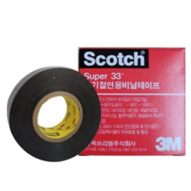 3M 33 전기절연용 비닐테이프 19mm x 10M, $12