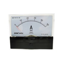 44C2-A 20A 100A/75mV DC 아날로그 미터 패널 앰프 전류 포인터 게이지 션트 100*80MM 1 개, 02 DC20A(75mV)