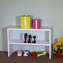 양지가구 양발이선반 2단560, 양발이2단560 백색