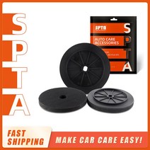 SPTA 폴리셔패드 SPTA폴리셔 광택기 증류기 UTRAI 백커 백업 플레이트 패드 인치 후크 및 루프 자동차 버퍼 폴리셔, 14.15Pcs - 6 Inch