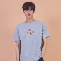 키밍 크리스마스 성탄절 산타 스노우 그래픽 반팔티 부모님커플룩 이쁜후드티 여자봄 검은색