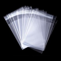 10x20+4cm 200매 투명 접착식 다용도 비닐 봉투 봉지 포장 택배 배송 OPP 폴리백 쥬얼리 악세사리 속봉투 포장비닐 포장봉투 OPP접착봉투 비닐봉투 접착봉투 이트란스피아