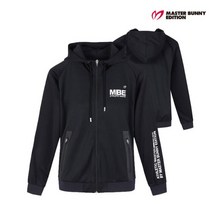 [마스터바니] 여성 레터링 로고 후드 점퍼 M42101JS252_BK