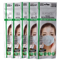 국산 KF94 네오메드 일회용 솔바람 미세먼지 마스크 방역 (대형 소형) JC-91, 60매 한박스 L(성인용), 화이트, 1개, 60개입