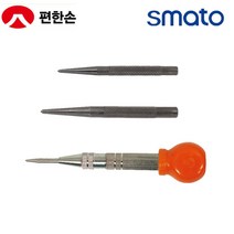 스마토 센터펀치 수동 자동 센타펀치 타공 천공 펀칭 초경 금긋기 기아기 편한손, 편한손자동센터펀치(대형)